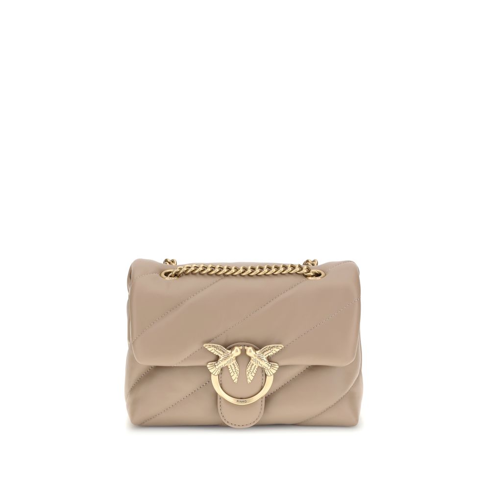 PINKO Love Mini Şişme Omuz Çantası